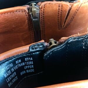 CLARKS | 8.5 | Natira Zip Camel Leather Wedge Buckle Goretex Kit Gtx 26102750